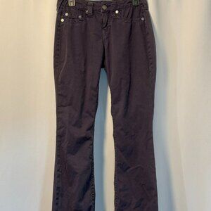TRUE RELIGION Jeans - Women size 27 - Style: "Girls Joey" - Cotton Denim - Blue